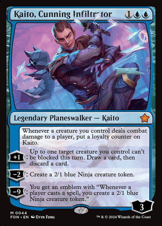 Kaito, Cunning Infiltrator - carta Magic The Gathering