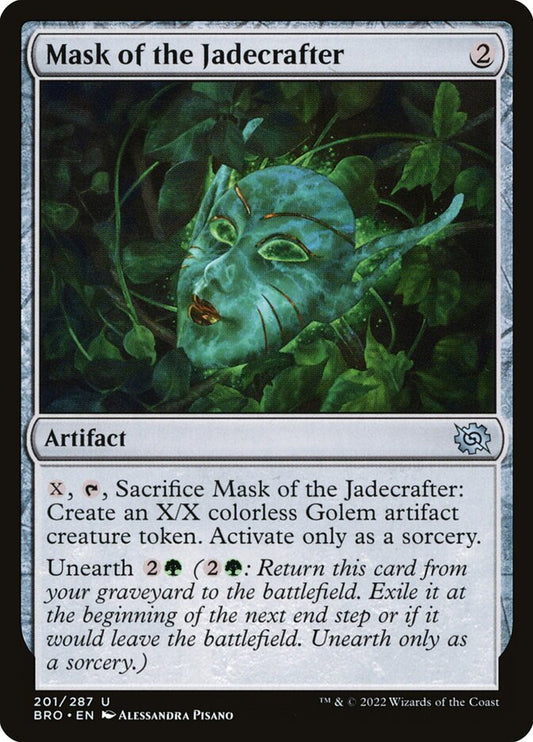Mask of the Jadecrafter - carta Magic The Gathering