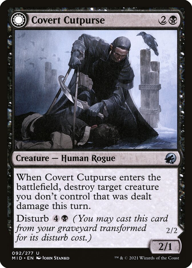 Covert Cutpurse - carta Magic The Gathering