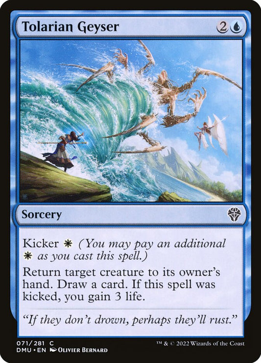 Tolarian Geyser - carta Magic The Gathering
