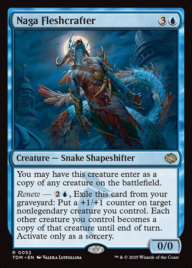 Naga Fleshcrafter - carta Magic The Gathering