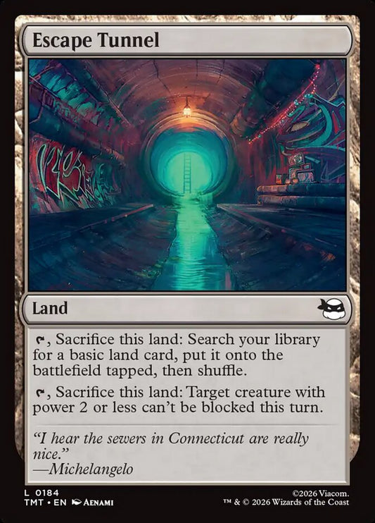 Escape Tunnel - TMT-184-NF-UNI