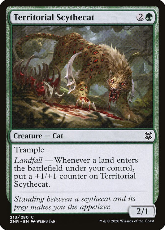 Territorial Scythecat - carta Magic The Gathering