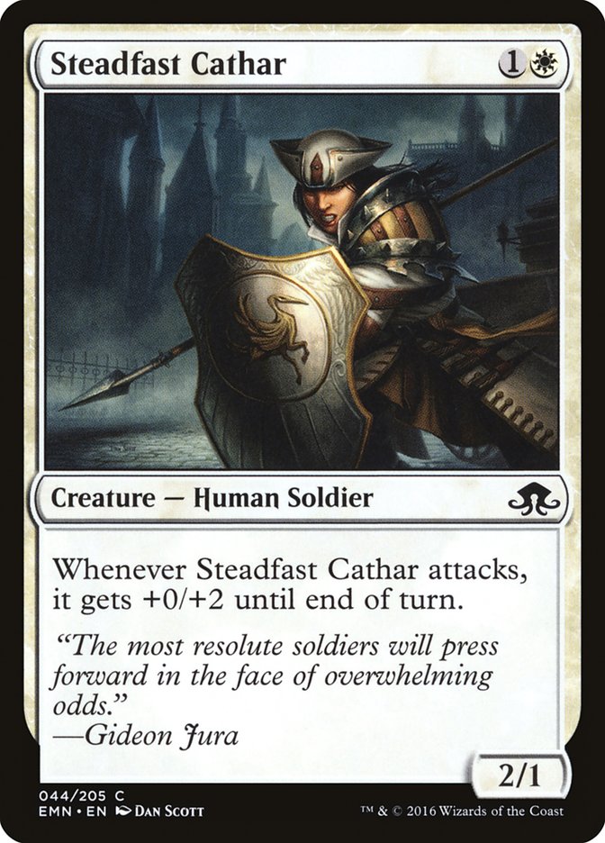 Steadfast Cathar - carta Magic The Gathering