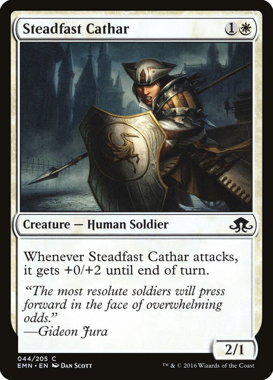 Steadfast Cathar - carta Magic The Gathering