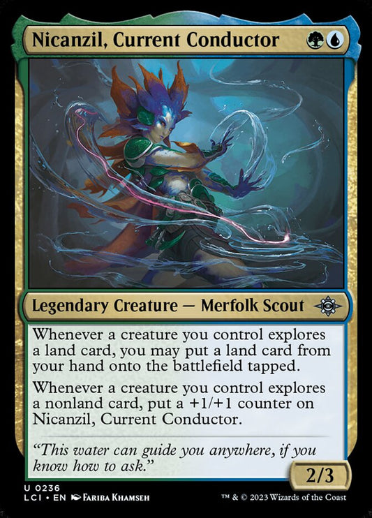 Nicanzil, Current Conductor - carta Magic The Gathering