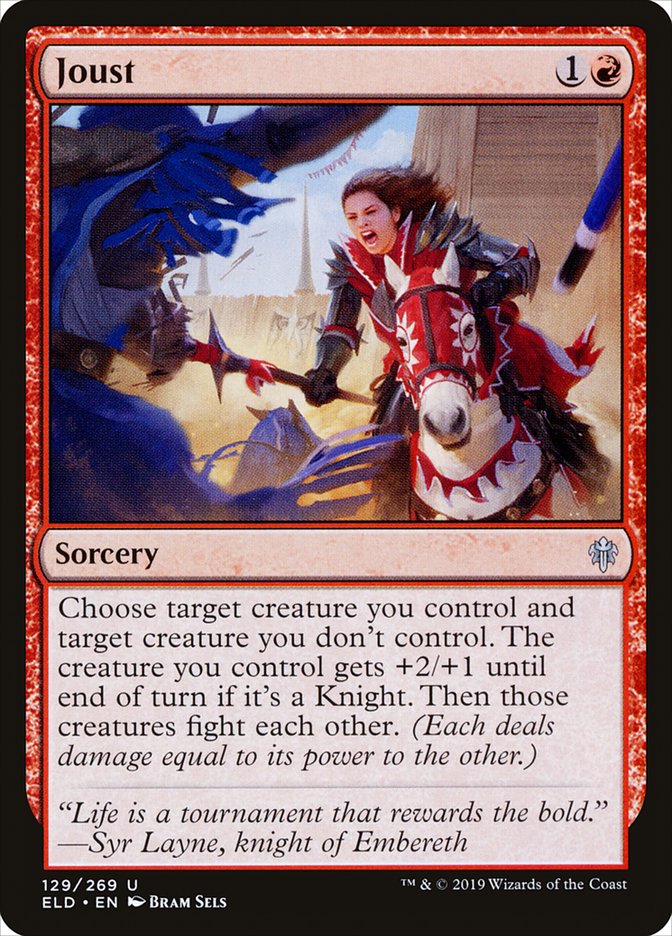 Joust - carta Magic The Gathering