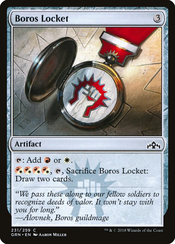 Boros Locket - carta Magic The Gathering