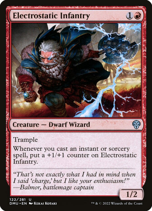Electrostatic Infantry - carta Magic The Gathering