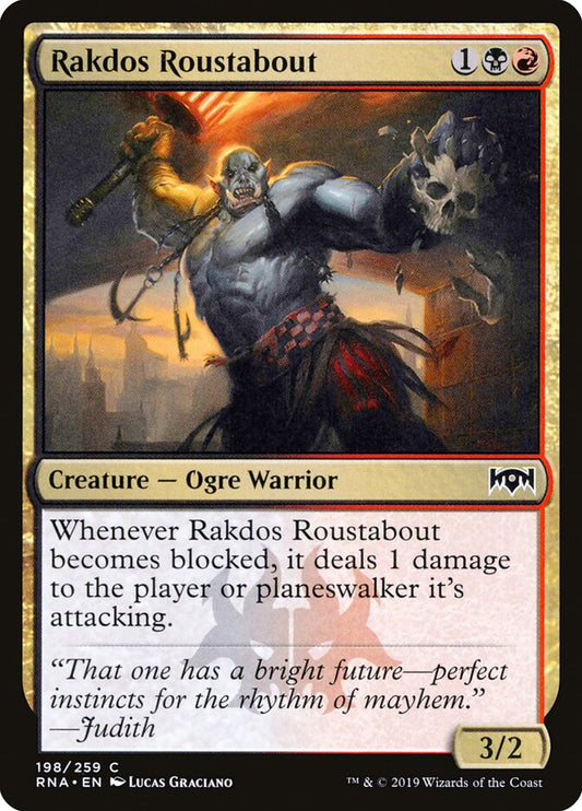 Rakdos Roustabout - carta Magic The Gathering