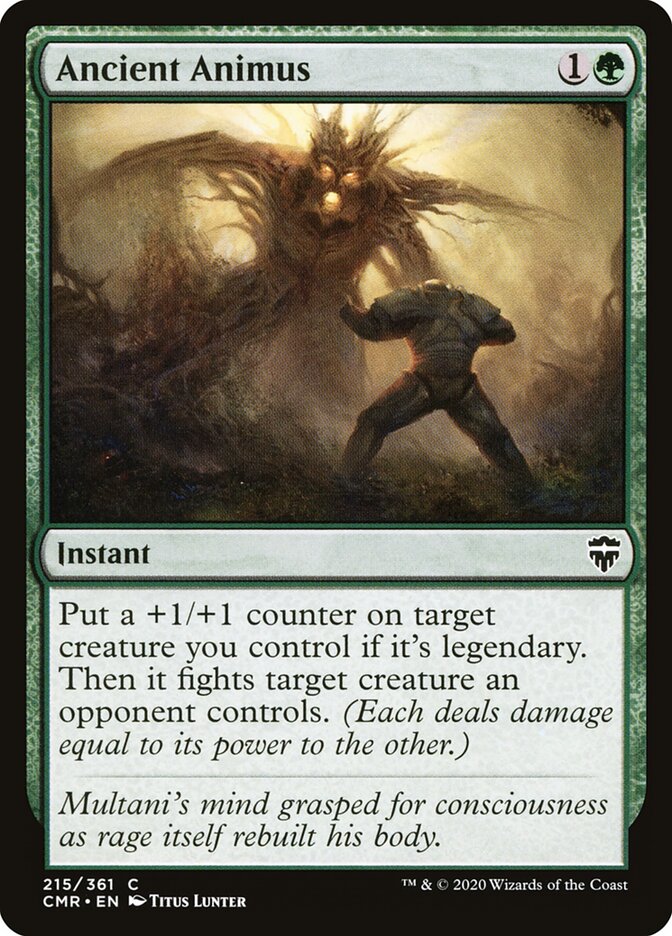 Ancient Animus - carta Magic The Gathering