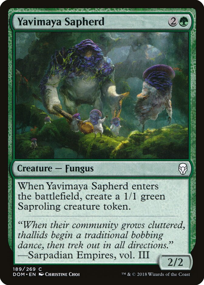 Yavimaya Sapherd - carta Magic The Gathering