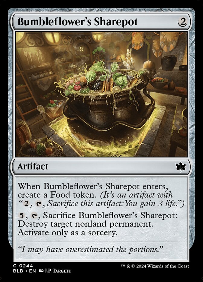 Bumbleflower's Sharepot - carta Magic The Gathering