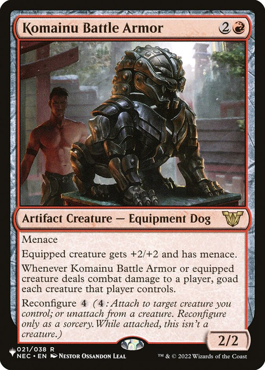 Komainu Battle Armor - PLST-NEC-21-NF-STD
