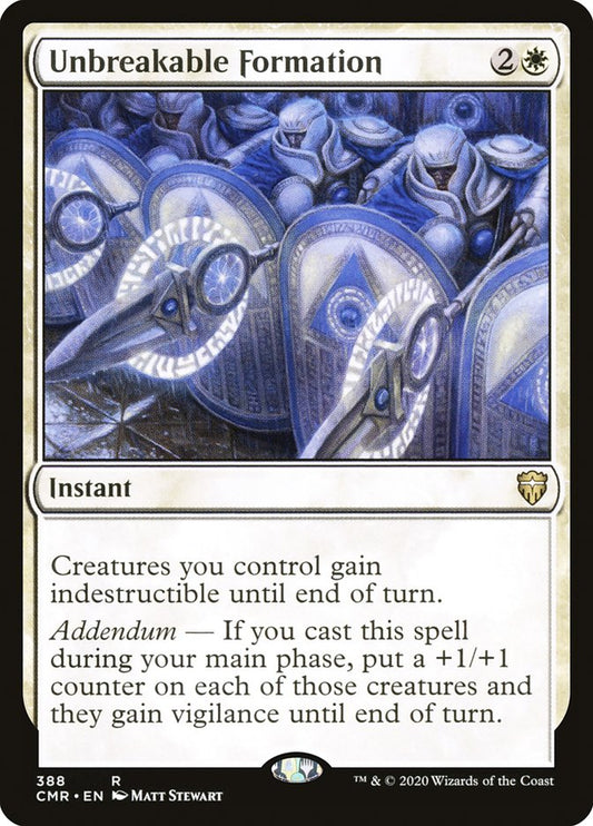Unbreakable Formation (CMR)