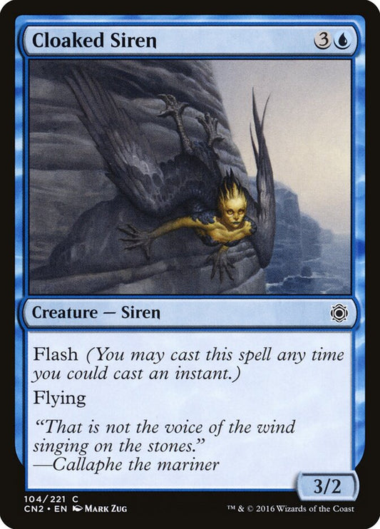 Cloaked Siren - carta Magic The Gathering