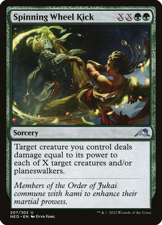 Spinning Wheel Kick - carta Magic The Gathering