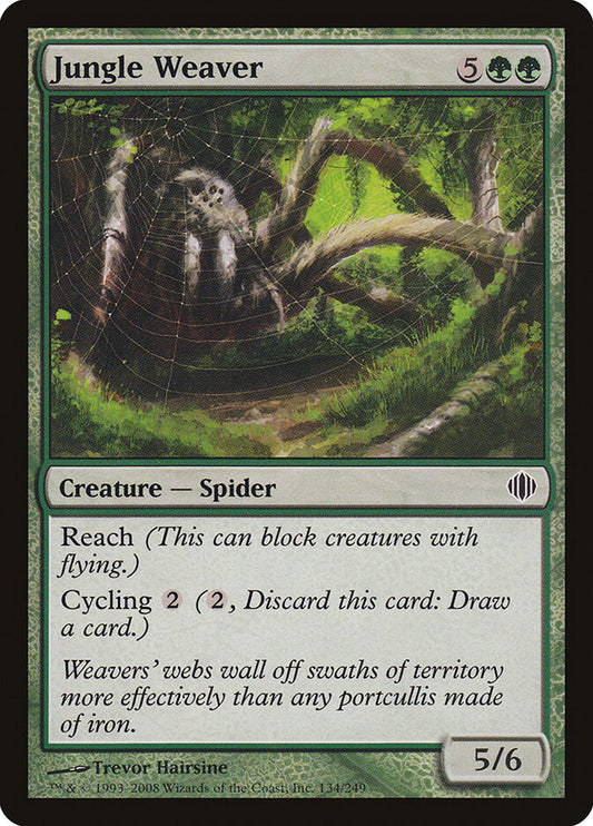 Jungle Weaver - carta Magic The Gathering