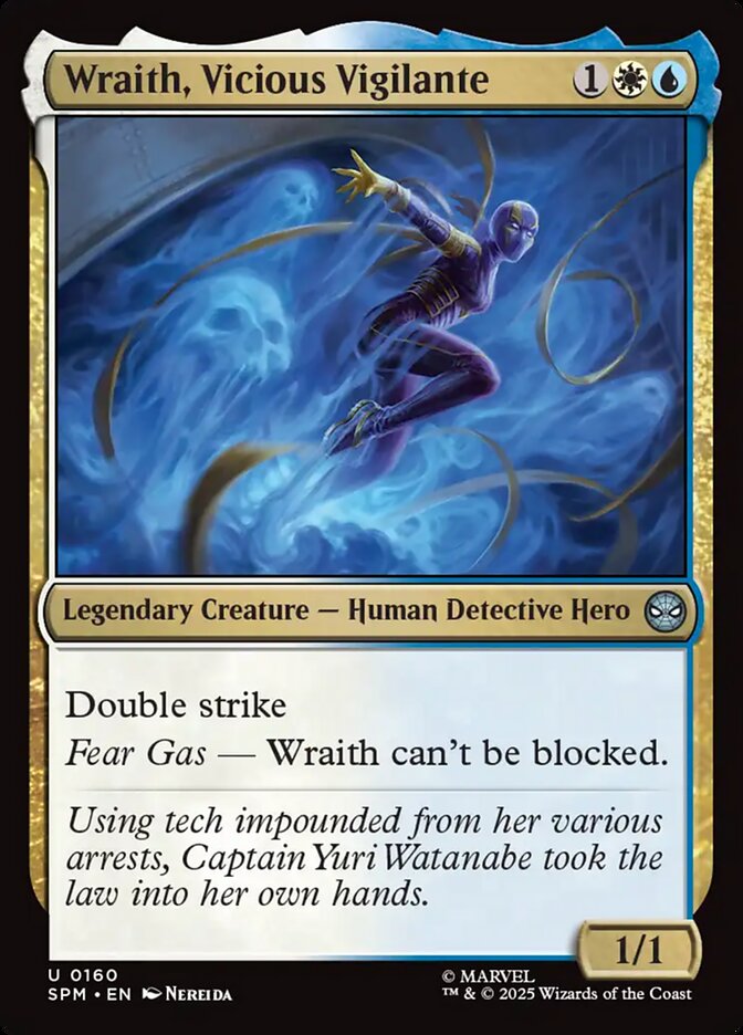 Wraith, Vicious Vigilante - SPM-160-NF-LDG