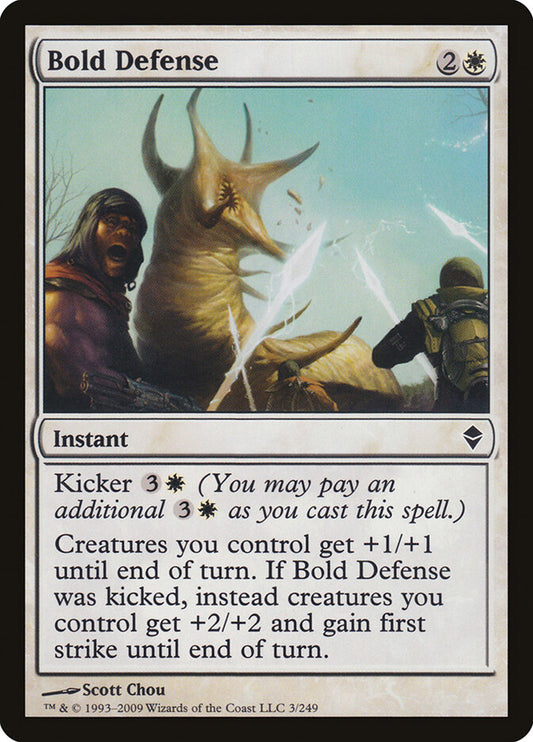 Bold Defense - carta Magic The Gathering