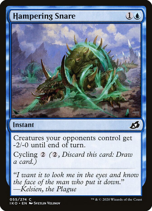 Hampering Snare - carta Magic The Gathering