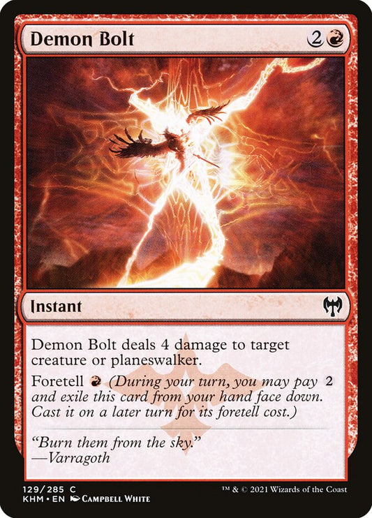 Demon Bolt - carta Magic The Gathering