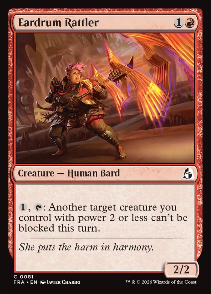 Eardrum Rattler - carta Magic The Gathering