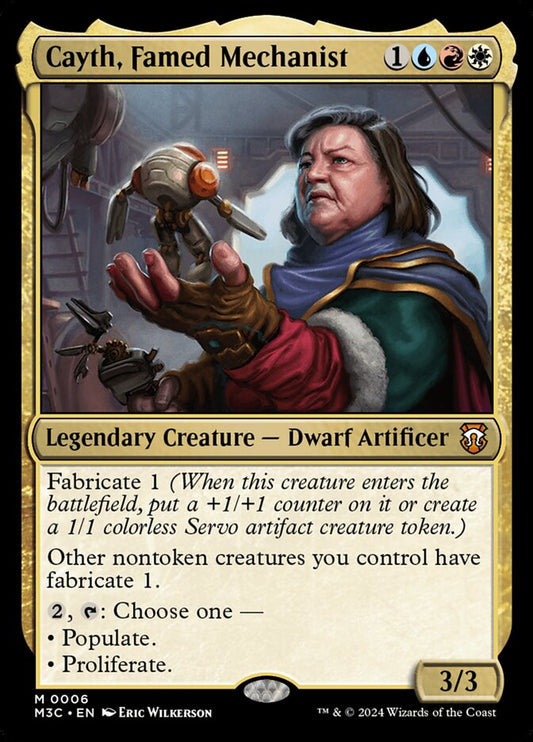 Cayth Famed Mechanist (M3C)