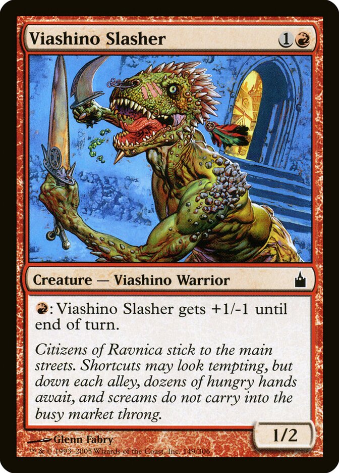Viashino Slasher - carta Magic The Gathering