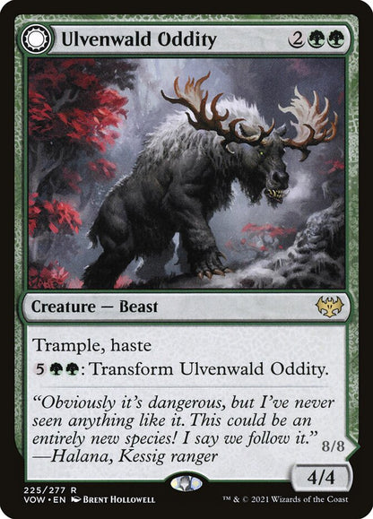 Ulvenwald Oddity - carta Magic The Gathering