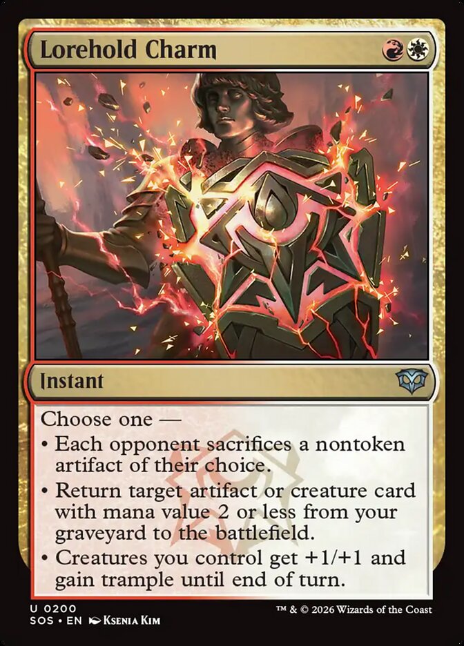 Lorehold Charm - carta Magic The Gathering