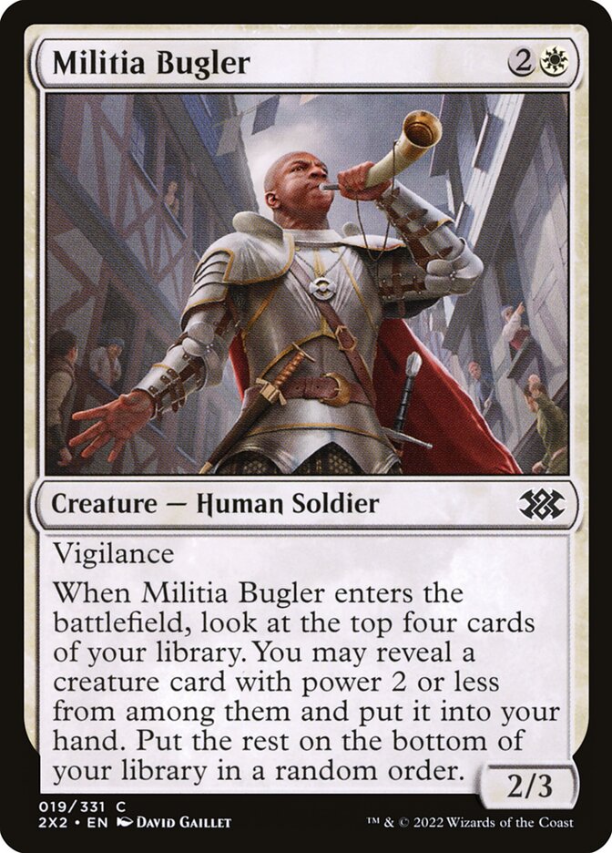 Militia Bugler - carta Magic The Gathering