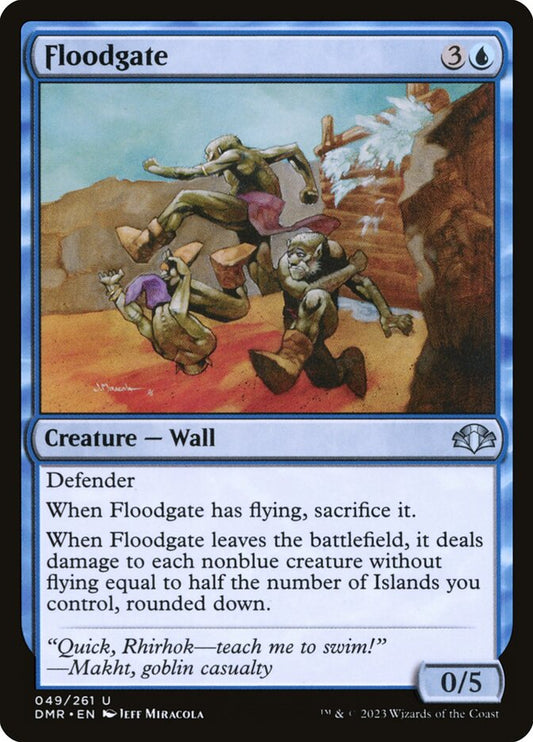 Floodgate - carta Magic The Gathering