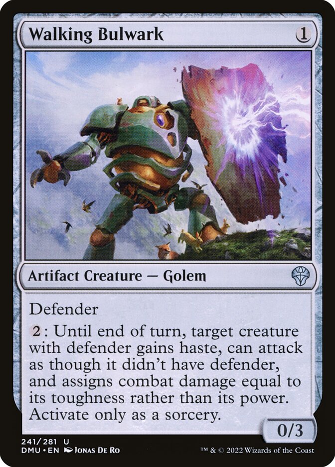 Walking Bulwark - carta Magic The Gathering
