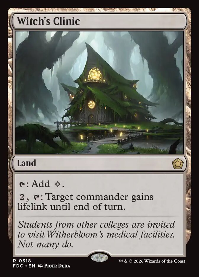 Witch's Clinic - carta Magic The Gathering