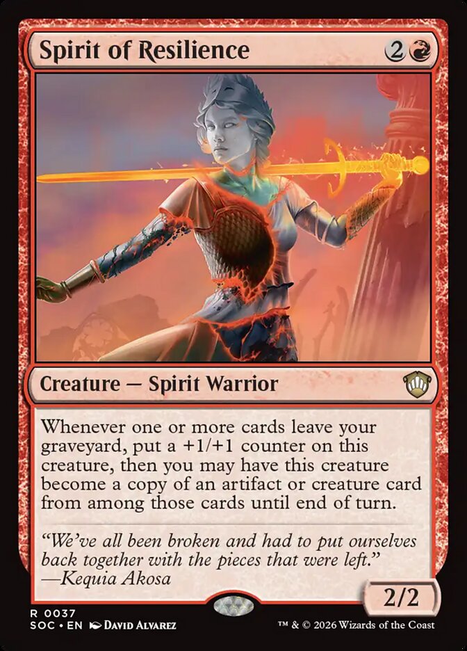 Spirit of Resilience - SOC-037-NF-STD