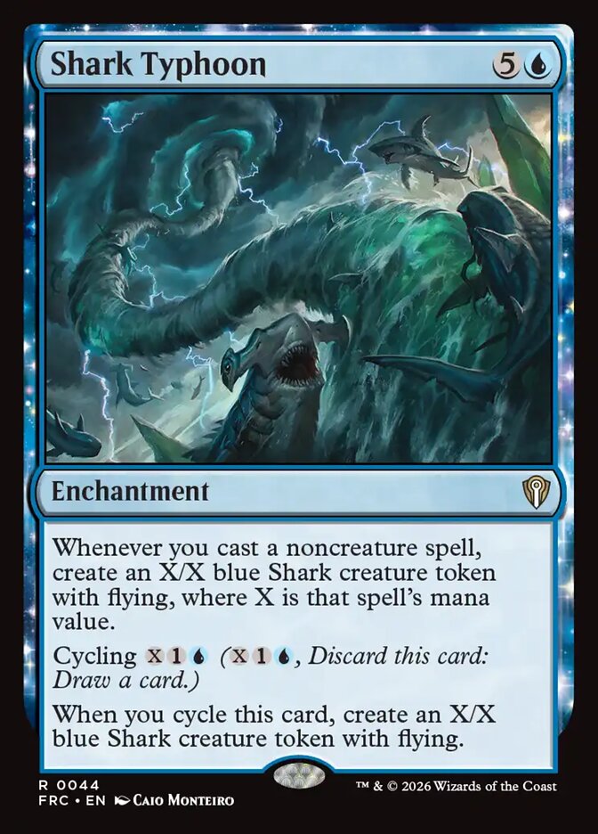 Shark Typhoon - carta Magic The Gathering