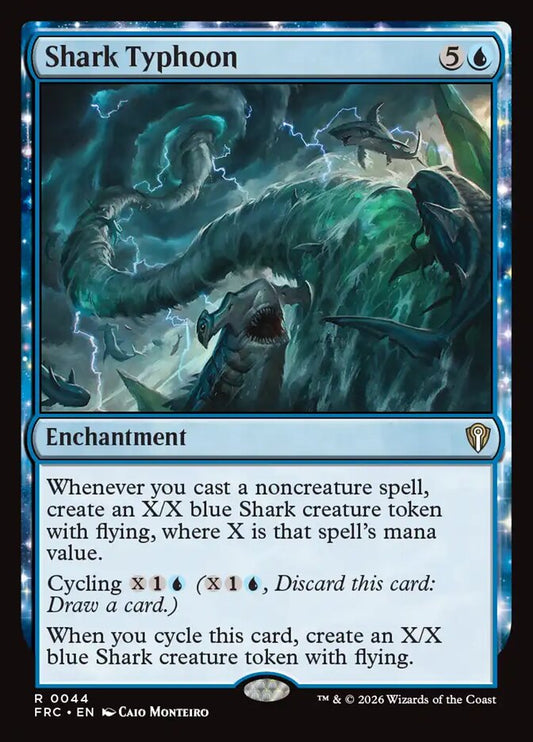 Shark Typhoon - carta Magic The Gathering