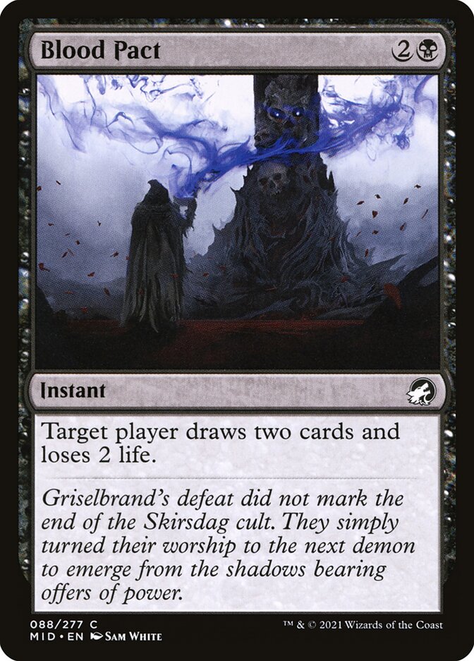 Blood Pact - carta Magic The Gathering