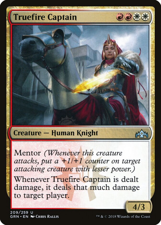 Truefire Captain - carta Magic The Gathering