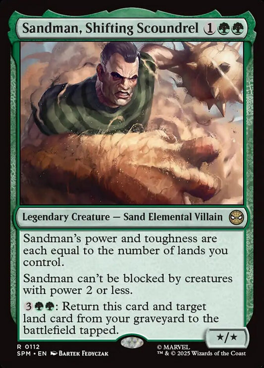 Sandman, Shifting Scoundrel - SPM-112-NF-LDG-UNI