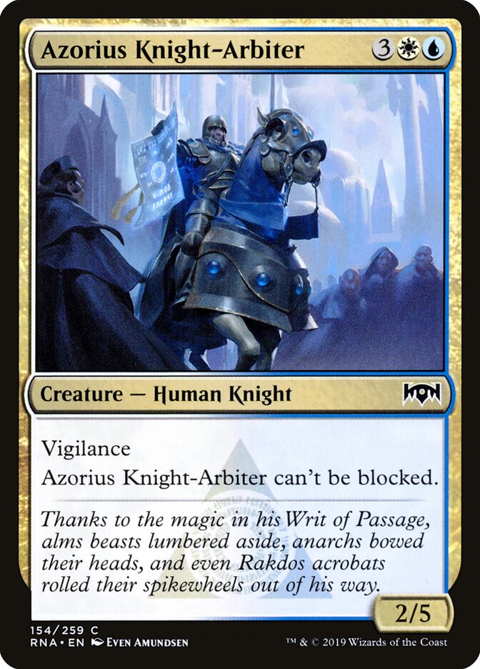 Azorius Knight-Arbiter - carta Magic The Gathering