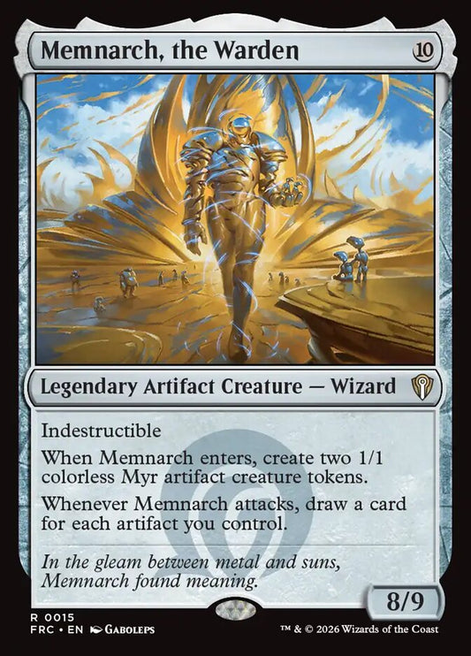 Memnarch, the Warden - carta Magic The Gathering