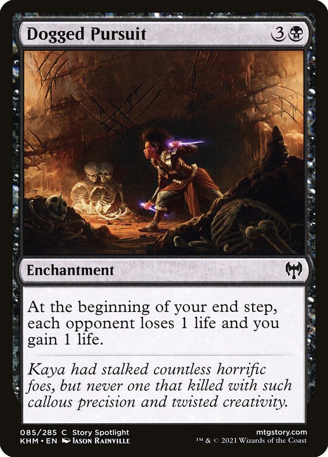 Dogged Pursuit - carta Magic The Gathering