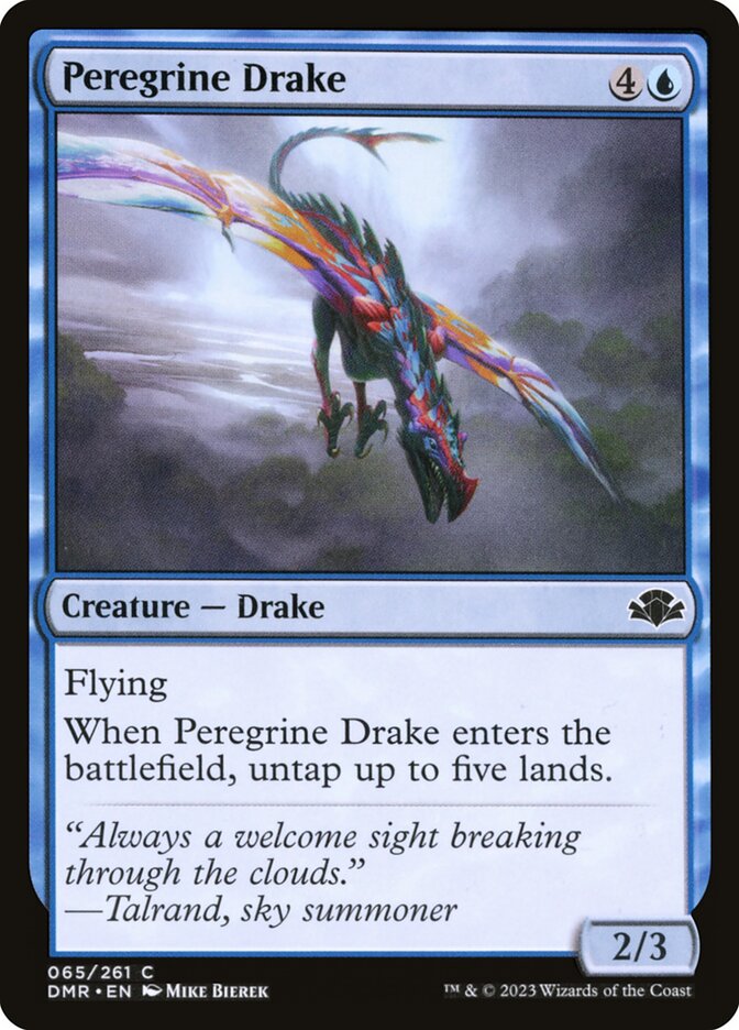 Peregrine Drake - carta Magic The Gathering