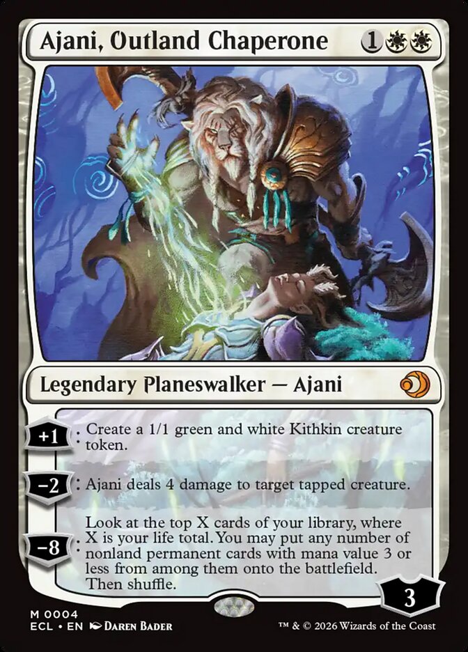 Ajani, Outland Chaperone - ECL-004-NF-STD