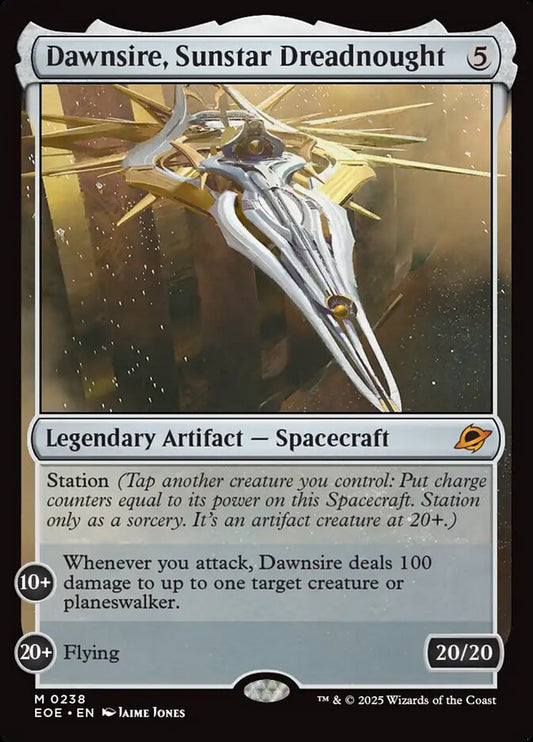 Dawnsire, Sunstar Dreadnought - carta Magic The Gathering