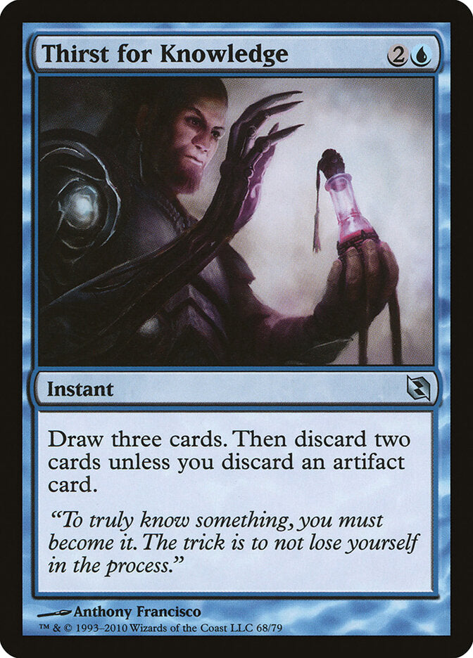 Thirst for Knowledge - carta Magic The Gathering