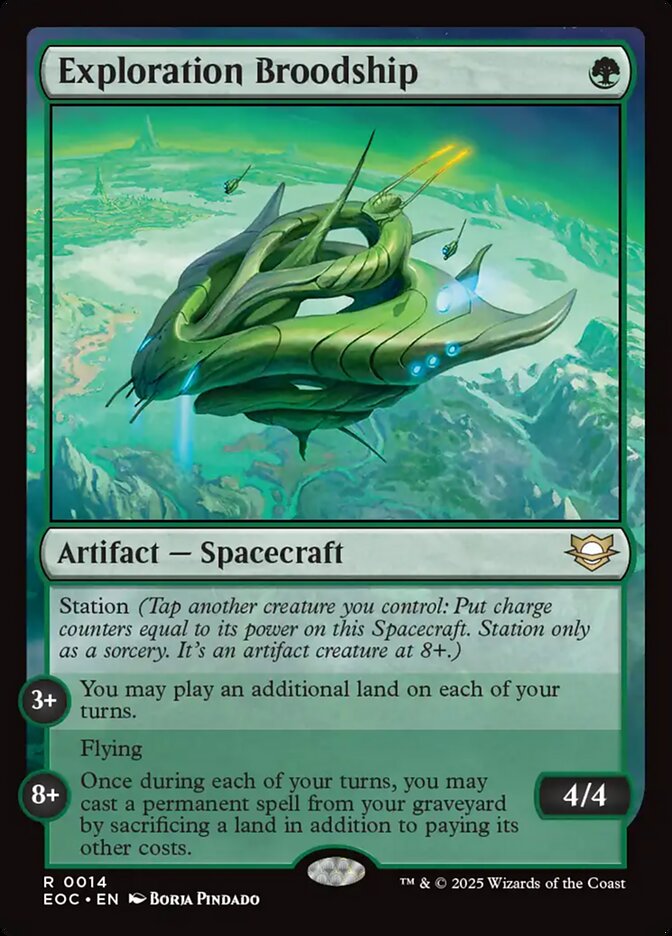 Exploration Broodship - carta Magic The Gathering