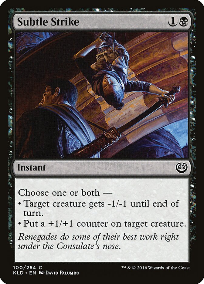 Subtle Strike - carta Magic The Gathering